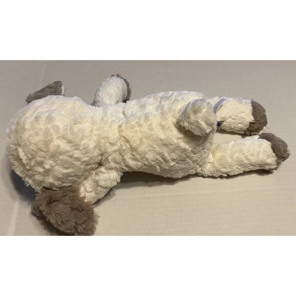 Mary Meyer 13” Gray White Lamb Sheep Plush Baby Toy SUPER SOFT Stuffed Animal - Picture 10 of 13